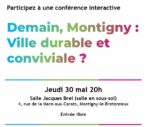 Conférence-débat “Demain, Montigny : ville durable et conviviale ?”